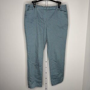 Worthington Dress/Work Pants Size 10 Crop Flat Front Straight Leg